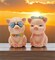 Hand Painted Ceramic Happy Pigs Salt And Pepper Shakers, Home Décor, Gift for Her, Gift for Mom, Kitchen Décor, Farmhouse Decor